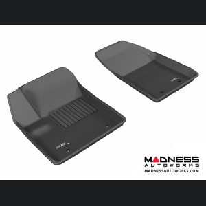 Chrysler 200 Floor Mats (Set of 2) - Front - Black by 3D MAXpider (2012-2014)